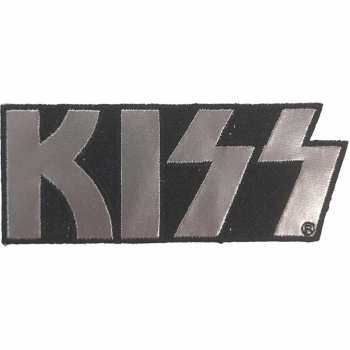 Merch Kiss: Patch Chrome Logo Kiss