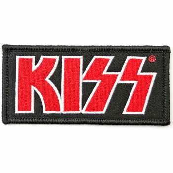 Merch Kiss: Patch Red Logo Kiss