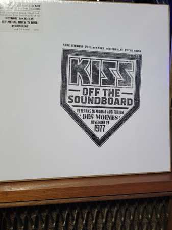 2LP Kiss: Off The Soundboard Live in Des Moines November 29 1977