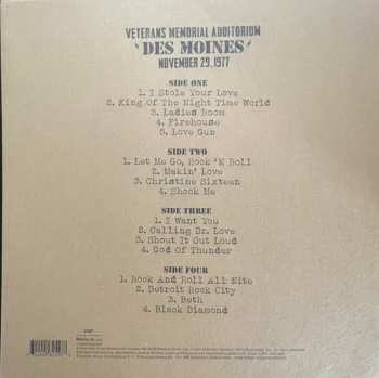 2LP Kiss: Off The Soundboard: Live in Des Moines