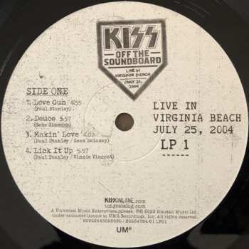 3LP Kiss: Off The Soundboard Live In Virginia Beach July 25, 2004