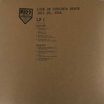 3LP Kiss: Off The Soundboard Live In Virginia Beach July 25, 2004