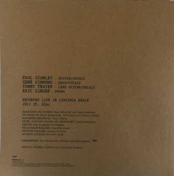 3LP Kiss: Off The Soundboard Live In Virginia Beach July 25, 2004