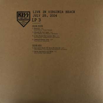 3LP Kiss: Off The Soundboard Live In Virginia Beach July 25, 2004