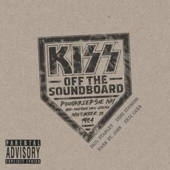 2LP Kiss: Off The Soundboard: Poughkeepsie, Ny, 1984 (limited Edition)