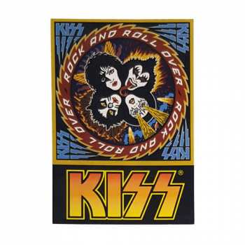 Merch Kiss: Ansichtkaart Rock & Roll Over