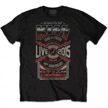 T-shirt Japan Live 2015 