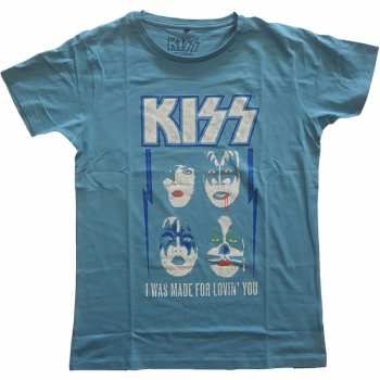Merch Kiss: Tričko Made For Lovin' You  XS
