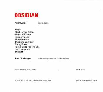 CD Kit Downes: Obsidian