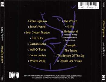 CD Kitaro: Cirque Ingenieux
