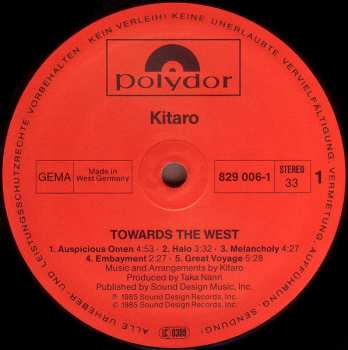 LP Kitaro: Towards The West