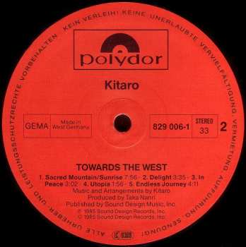 LP Kitaro: Towards The West