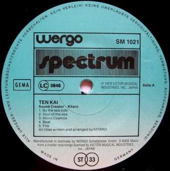 LP Kitaro: Ten Kai