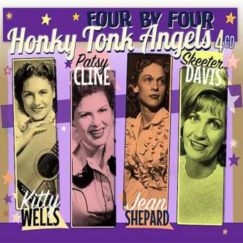 4CD Patsy Cline: Four By Four Honky Tonk Angels