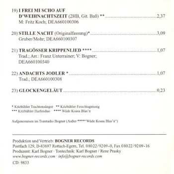 CD Kitzbühler Trachtensänger: Kitzbühler Bergweihnacht
