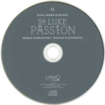 2CD Kjell Mørk Karlsen: St. Luke Passion