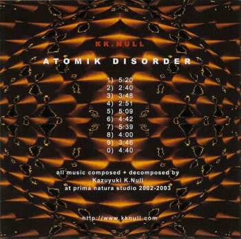 CD K.K. Null: Atomik Disorder
