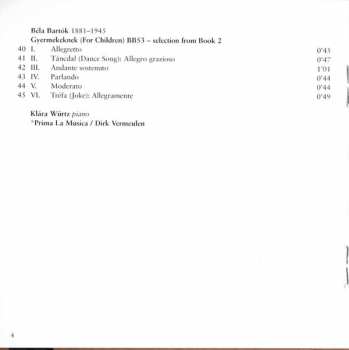 CD Klara Wurtz: Piano Music For Children (Kinderszenen · Children's Corner · Für Elise · Rondo Alla Turca)