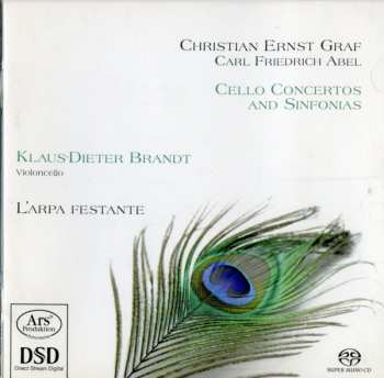 Album Carl Friedrich Abel: Cello Concertos And Sinfonias