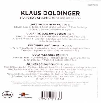 6CD/Doos Klaus Doldinger: 5 Original Albums