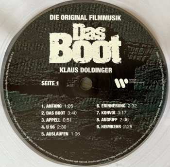 LP Klaus Doldinger: Das Boot (Die Original Filmmusik) CLR