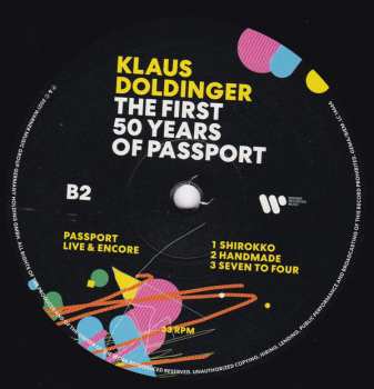 2LP Klaus Doldinger: The First 50 Years Of Passport