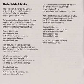 CD Klaus Hoffmann: Ich Bin