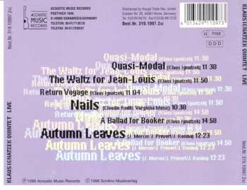 CD Klaus Ignatzek Quintet: "LIVE"