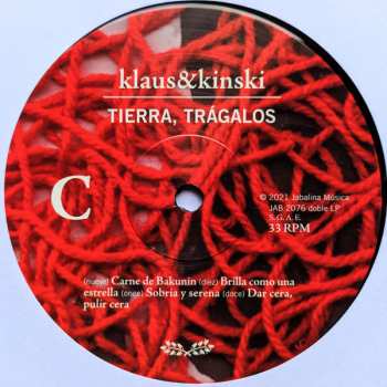2LP Klaus & Kinski: Tierra, Trágalos (Edición 10º Aniversario) LTD | NUM