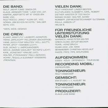CD Klaus Lage Band: Mit Meinen Augen - Lage Live
