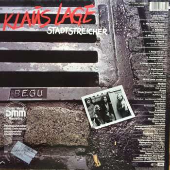 LP Klaus Lage: Stadtstreicher