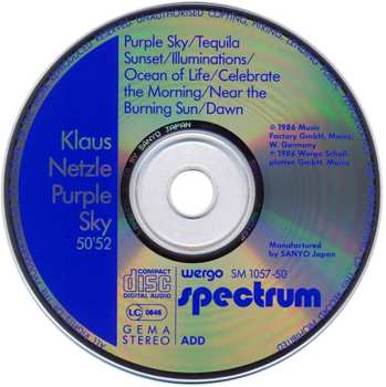 CD Klaus Netzle: Purple Sky