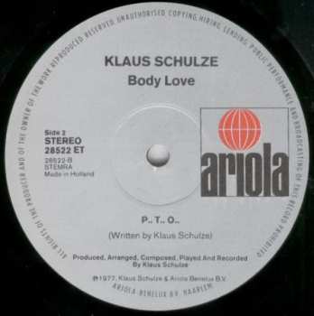 LP Klaus Schulze: Body Love