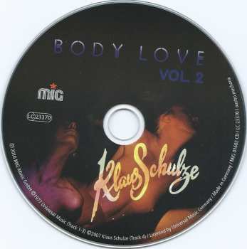 CD Klaus Schulze: Body Love Vol. 2