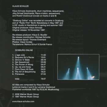 CD Klaus Schulze: Dosburg Online