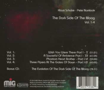5CD/Doos Klaus Schulze: The Dark Side Of The Moog Vol. 1-4 LTD