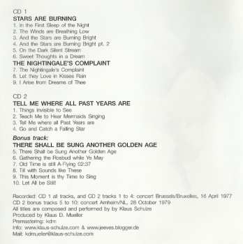 2CD Klaus Schulze: Stars Are Burning