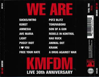 CD KMFDM: We Are KMFDM - Live 30th Anniversary