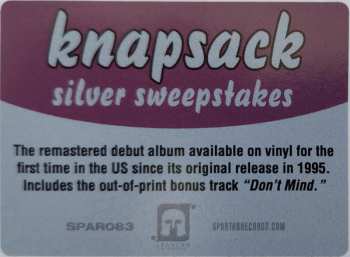 LP Knapsack: Silver Sweepstakes LTD | CLR