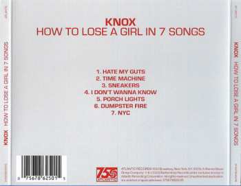 CD Knox: How To Lose A Girl In 7 Songs