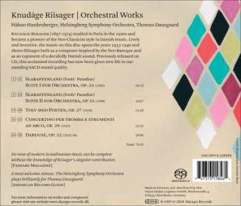 CD Knudåge Riisager: Slaraffenland Suites I & II / Tolv Med Posten / Concertino Per Tromba / Darduse