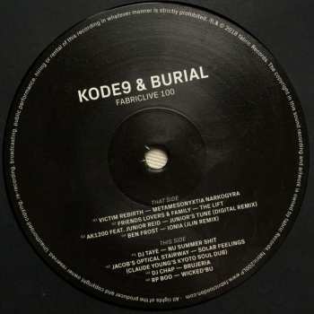 4LP Burial: Fabriclive 100
