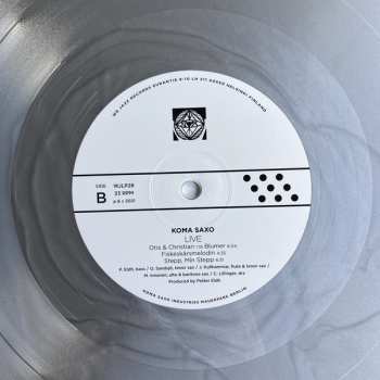 LP Koma Saxo: Live CLR