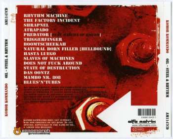 2CD/Doos Komor Kommando: Oil, Steel & Rhythm LTD