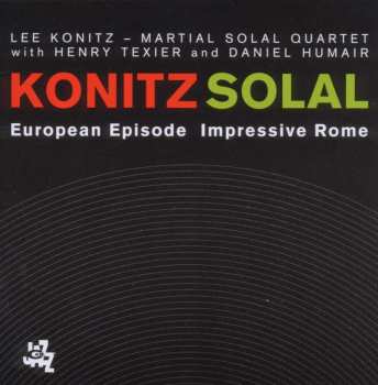 2CD Lee Konitz: European Episode Impressive Rome