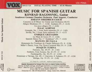 CD Konrad Ragossnig: Music For Spanish Guitar