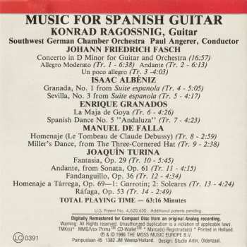 CD Konrad Ragossnig: Music For Spanish Guitar