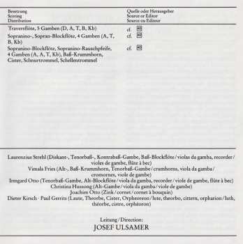 CD Konrad Ragossnig: Terpischore - Tanzmusik Der Renaissance Und Des Frühbarock