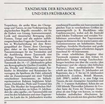 CD Konrad Ragossnig: Terpischore - Tanzmusik Der Renaissance Und Des Frühbarock