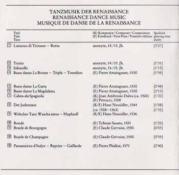 CD Konrad Ragossnig: Terpischore - Tanzmusik Der Renaissance Und Des Frühbarock